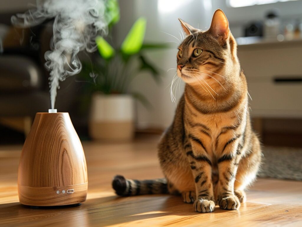 Is Diffusing Essential Oils Safe for Cats - Oil Therapy Central