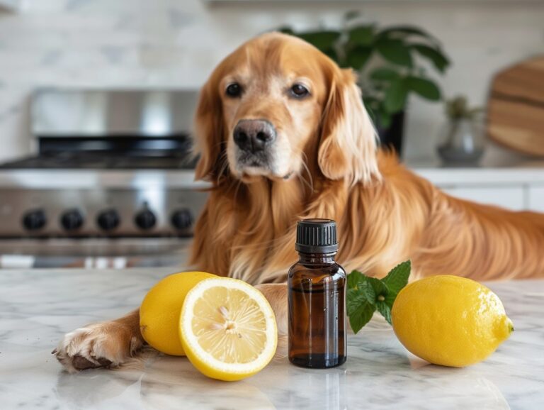 Lemon essential oil and dogs best sale