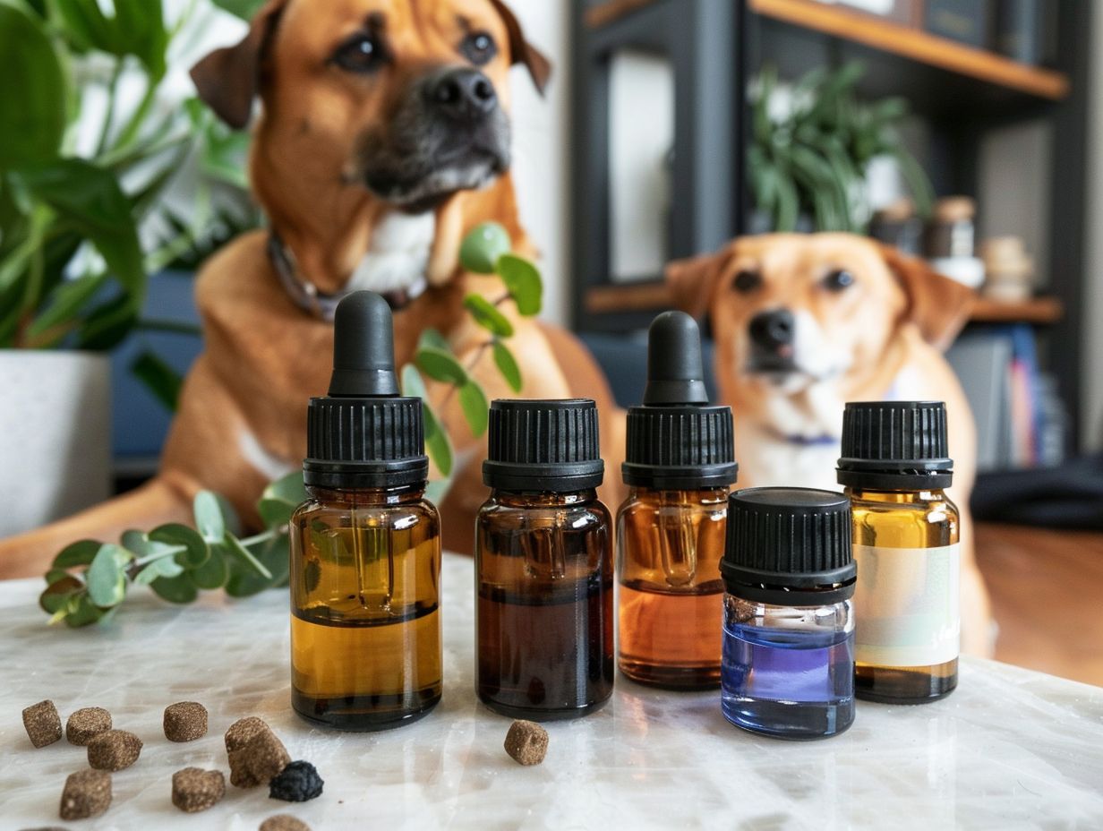 Essential oil to shops deter dogs from peeing