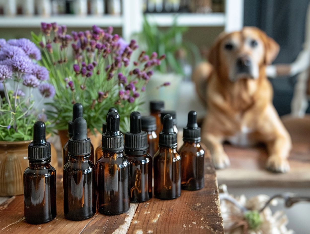 Essential oil to shops deter dogs from peeing